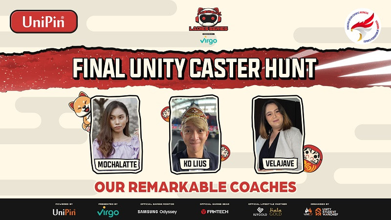 Cari talenta baru, UniPin Community gelar Unity Caster Hunt